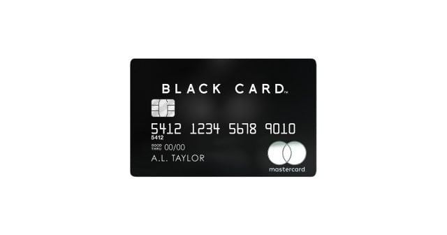 mastercard black card new