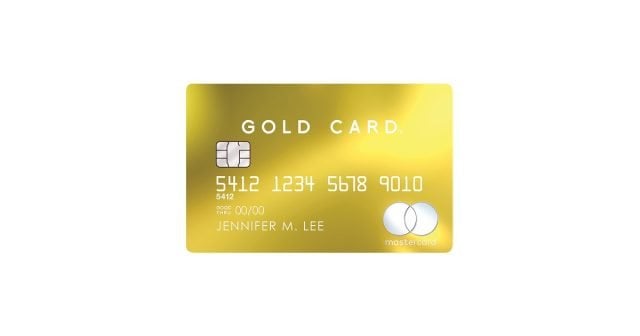 mastercard gold card new