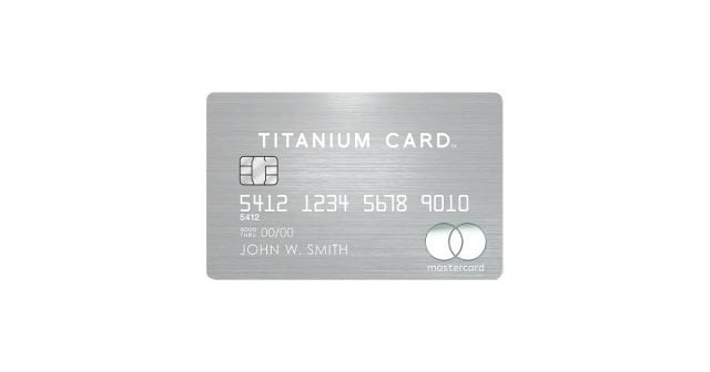 mastercard titanium card new