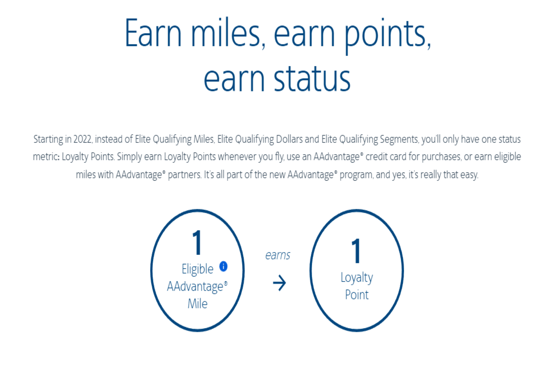 AAdvantage frequent flyer changes