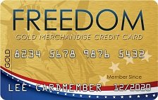 Freedom Gold Card