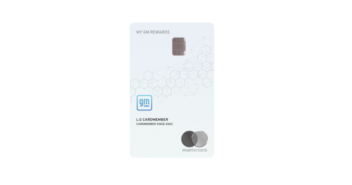 Gm clearance card rewards
