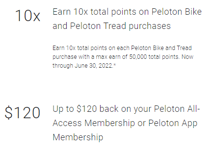 chase sapphire peloton statement credits