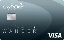Credit One Bank Wander Card with No Annual Fee 224x141