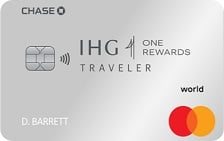 IHG rewards traveler credit card 224x141