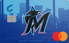 miami marlins credit card 224x141