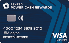 PenFed Power Cash Rewards VISA Signature® Card