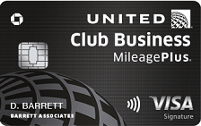United Club Business Card
