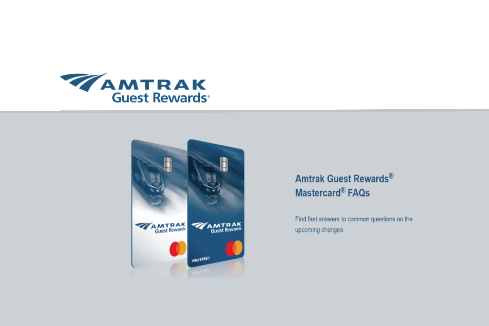 FNBO Taking Over Amtrak Credit Card Program