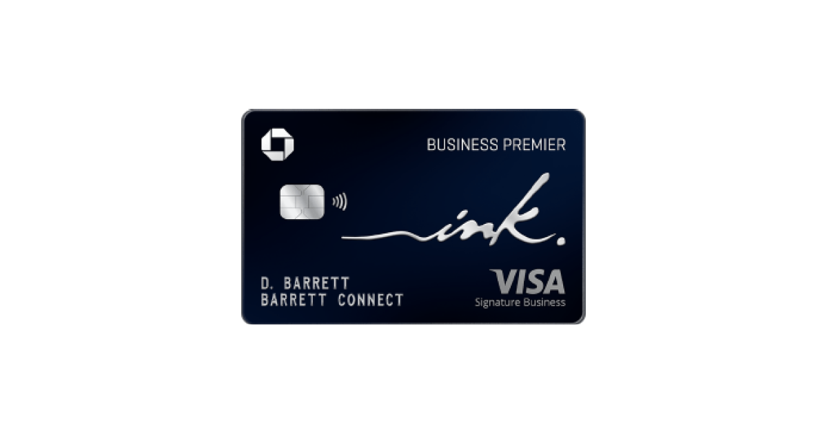 Ink Business Premier® Credit Card Unlimited 2.5 Cash Back & More