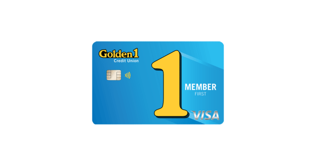 Member First secured credit card from Golden 1 Credit Union