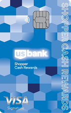 US Bank Shopper Cash Rewards™ Visa Signature® Card 224x141