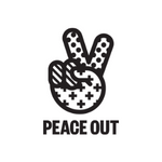 peace out logo