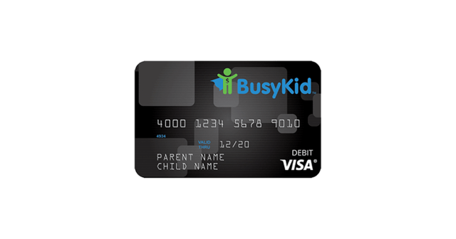 BusyKid Visa debit card