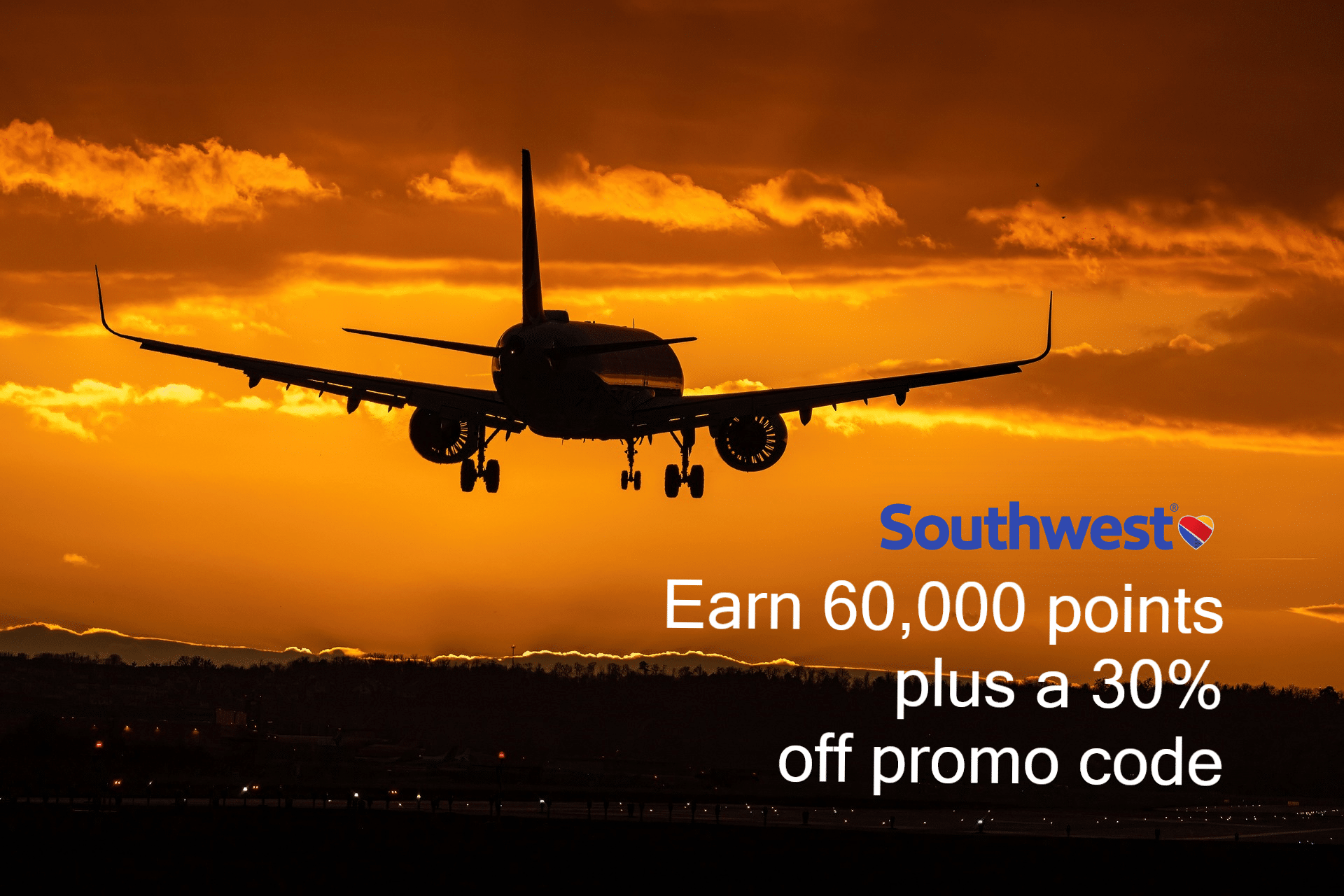 Southwest Airlines 60,000 point welcome offer