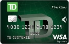 TD First Class℠ Visa Signature® Credit Card