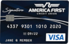 America First Credit Union Visa Signature Cash Back Credit Card