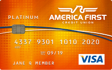 America First Credit Union Visa Classic Credit Card