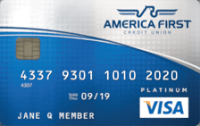 America First Credit Union Visa Platinum Credit Card