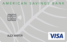 American Savings Bank Secured Visa Card