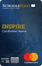SchoolsFirst FCU Inspire Mastercard Credit Card