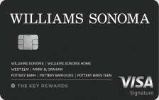 Williams Sonoma Key Rewards Visa