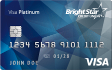BrightStar Credit Union Visa Platinum Card