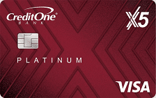 Credit One Bank® Platinum 5X Visa