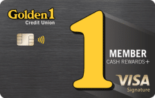 Golden 1 Member Cash Rewards+ Visa Signature Card