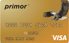 Green Dot primor® Secured Visa Gold Card