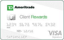 TD Ameritrade Client Rewards Card
