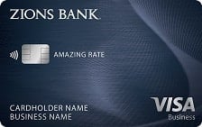 Zions Bank AmaZing Rate for Business Credit Card