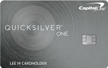 Capital One QuicksilverOne Cash Rewards Credit Card