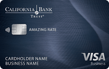 California Bank & Trust AmaZing Rate for Business Visa® Card