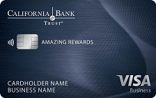 California Bank & Trust AmaZing Rewards for Business Visa® Card